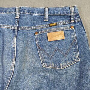 Wrangler Jeans Men's 36x34 Blue 13MWZ Cowboy Cut Western Cowboy Rodeo